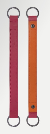 Porte clés en cuir made in France - Norbert et Louise - 3