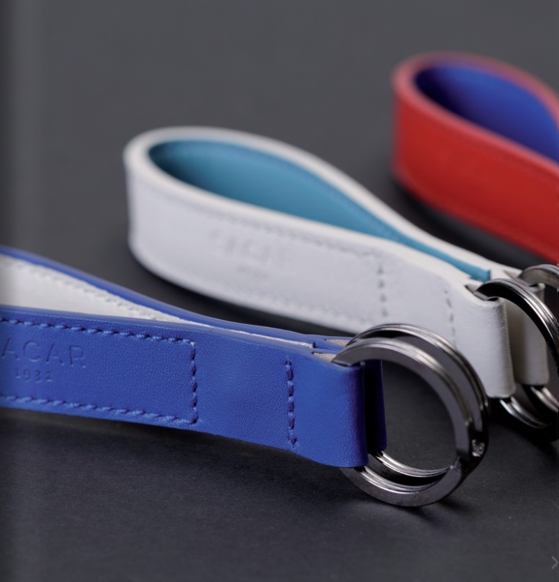 Porte clés en cuir made in France - Norbert et Louise - 4