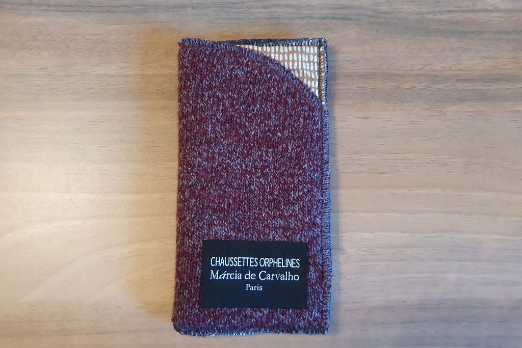 Etui à lunette made in France en tissus  recyclés - Vera - 1