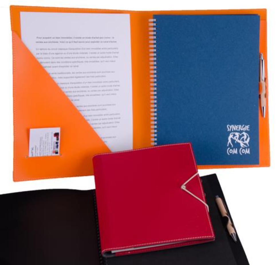 Conférencier made in France en cuir recyclé - 2