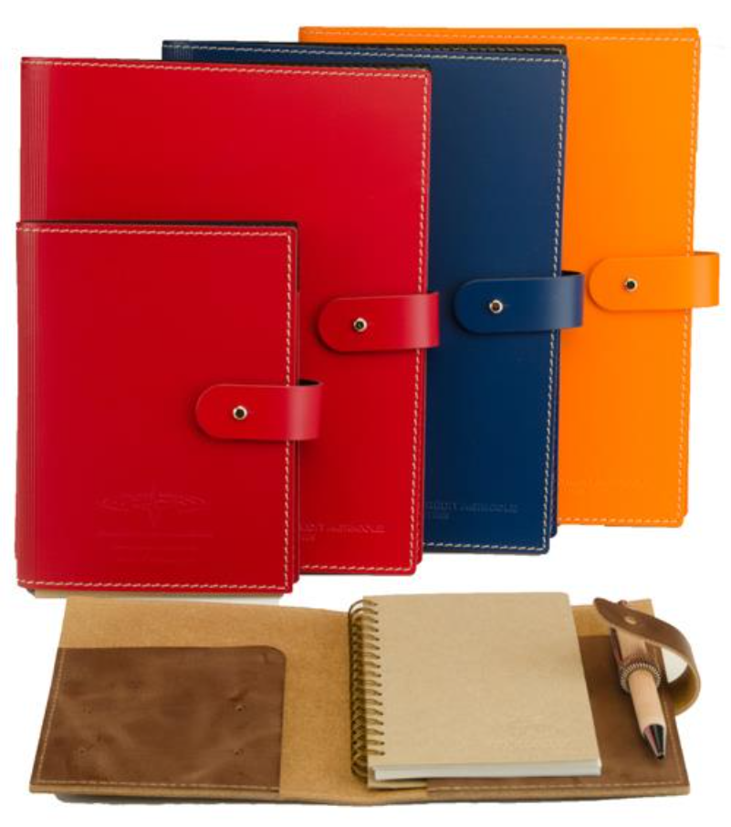 Conférencier made in France en cuir recyclé