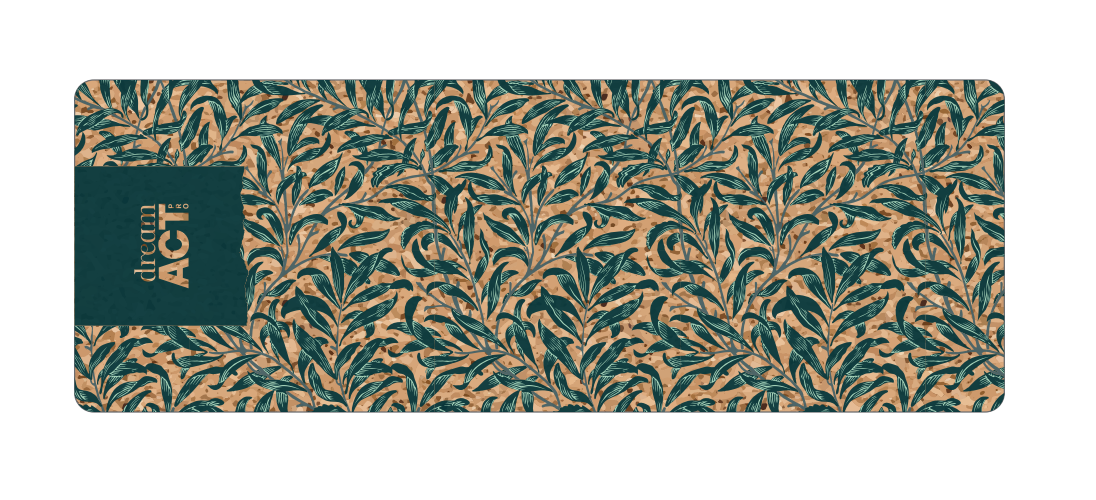 Tapis de yoga en liège personnalisable