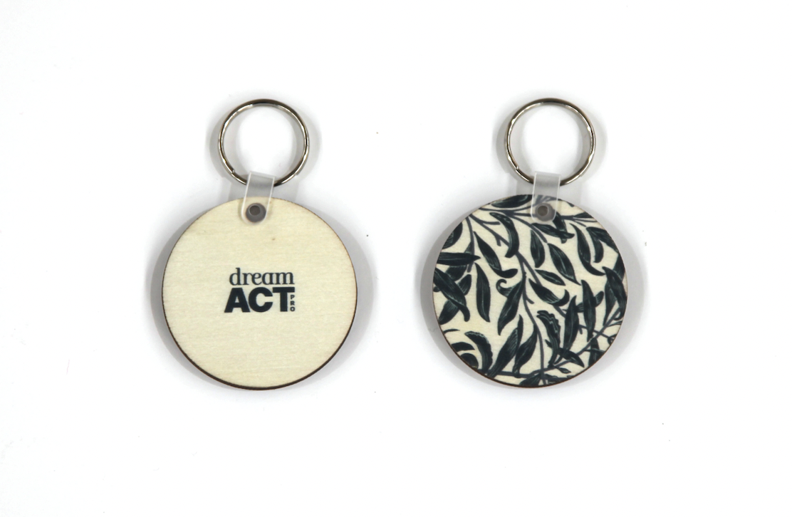 Porte-clés en bois personnalisable made in Portugal