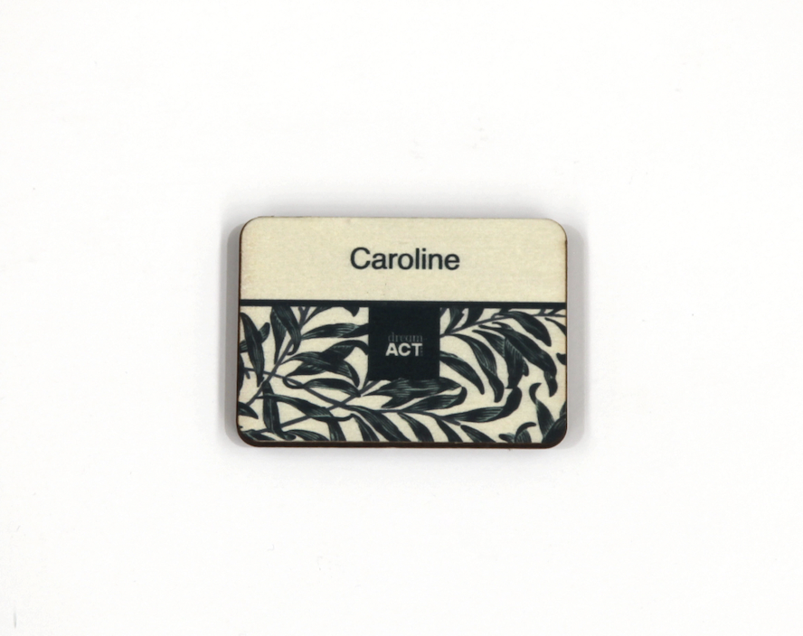 Badge en bois made in Portugal