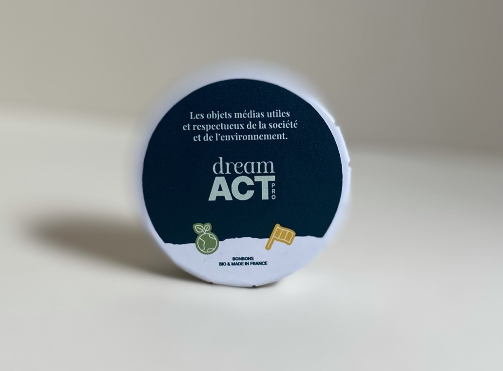 Boite en métal et bonbons biologiques tous deux personnalisable made in France - 3