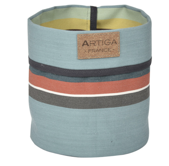 Corbeille made in France en toile de transat - 3