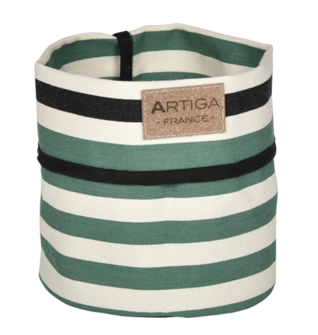 Corbeille made in France en toile de transat - 5