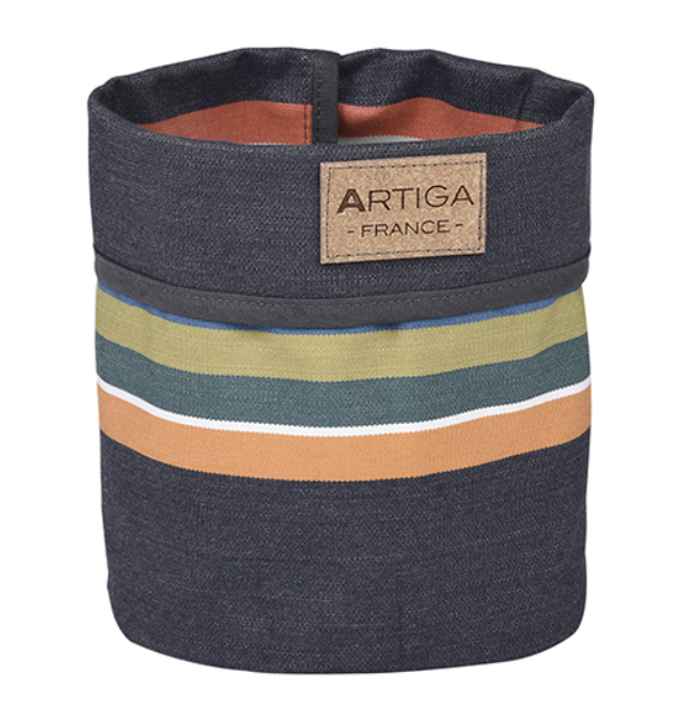 Corbeille made in France en toile de transat - 6