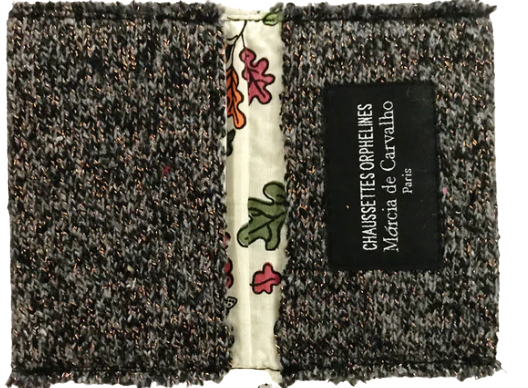 Porte cartes made in France en tissus recyclés