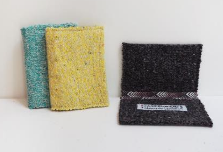 Porte cartes made in France en tissus recyclés - 2