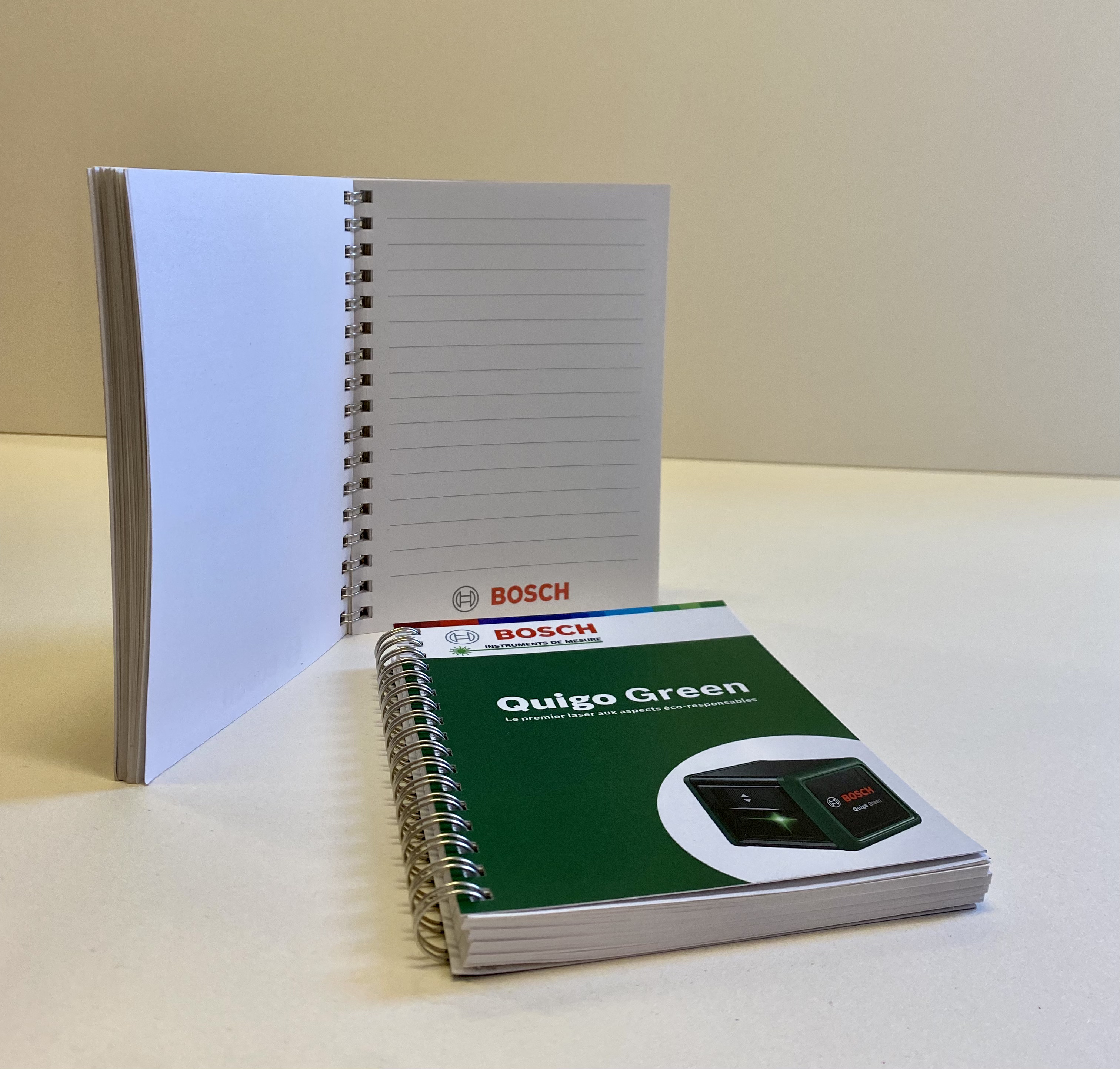 Bloc-notes avec reliure spirale 148 x 100 mm - 2