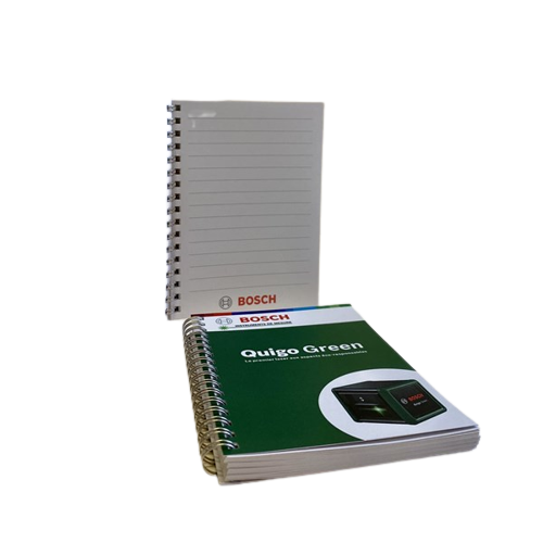 Bloc-notes avec reliure spirale 148 x 100 mm