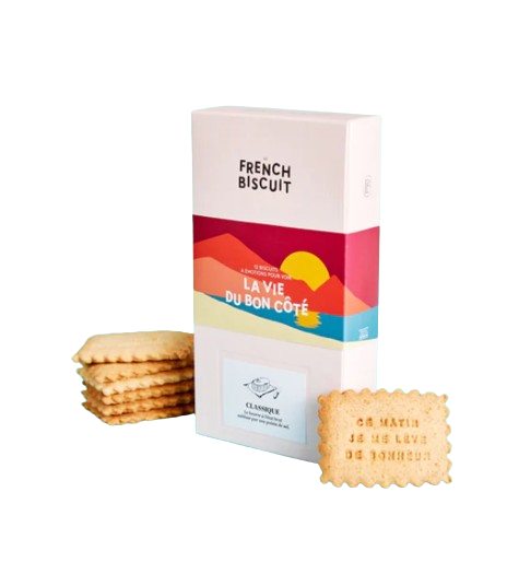Boîte de 12 biscuits à offrir