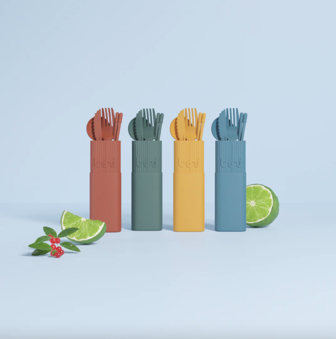 Kit de couverts réutilisables - 19