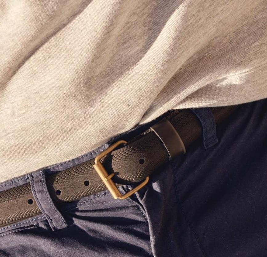 Ceinture pneu de vélo noir ucpcylé made in France - 4