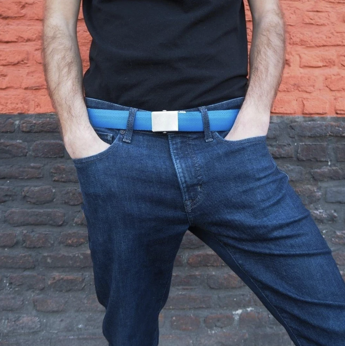 Ceinture upcyclée en lance incendie de pompier made in France - 7