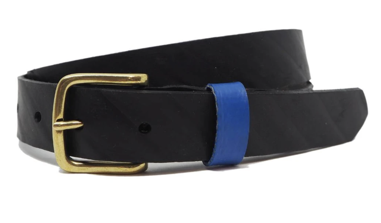 Ceinture upcyclée auto-réglable en pneu de voiture made in France - 4