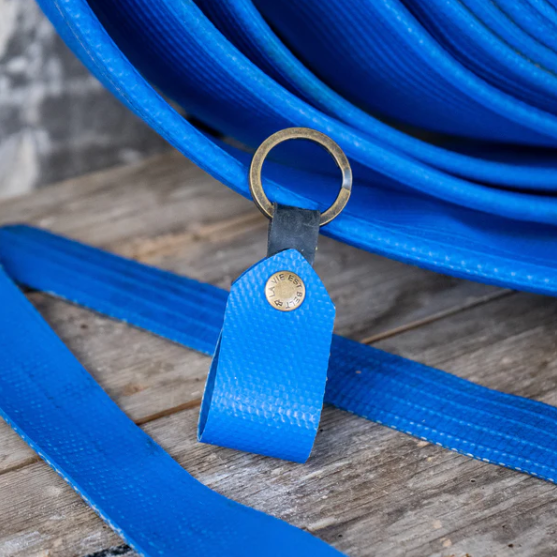 Porte-clés upcyclé en lances-incendies de pompier made in France  - 9