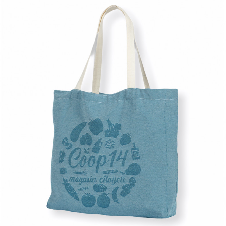 Cabas classique tissage monochrome Jacquard - 2