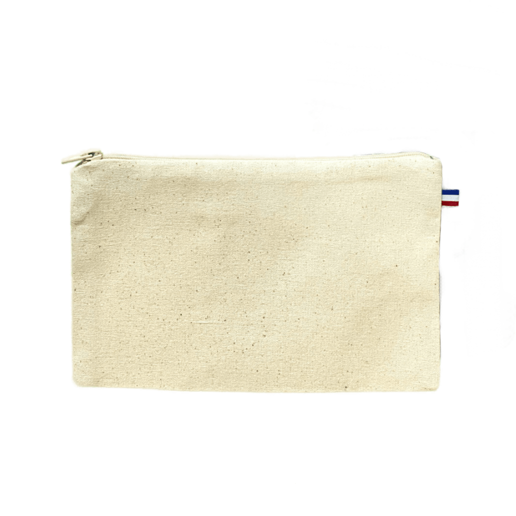 Pochette confectionnée en France en coton - Fanny