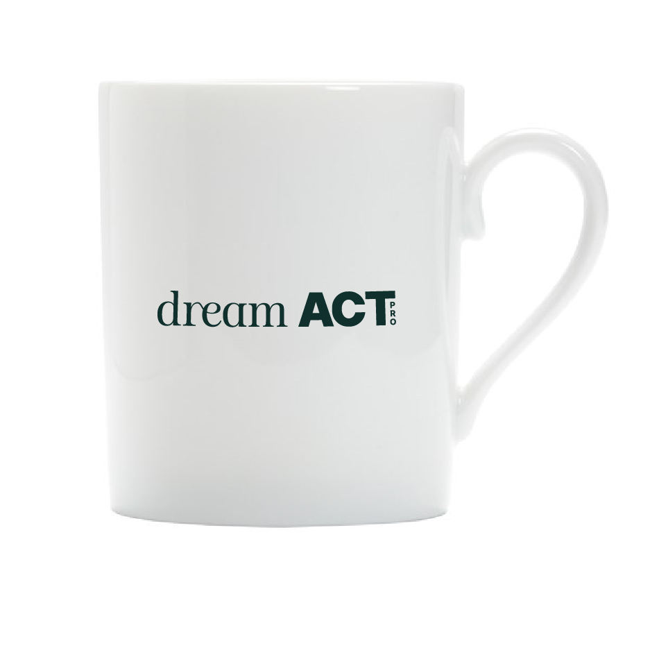 Mug Cylindrique en porcelaine personnalisé made in France