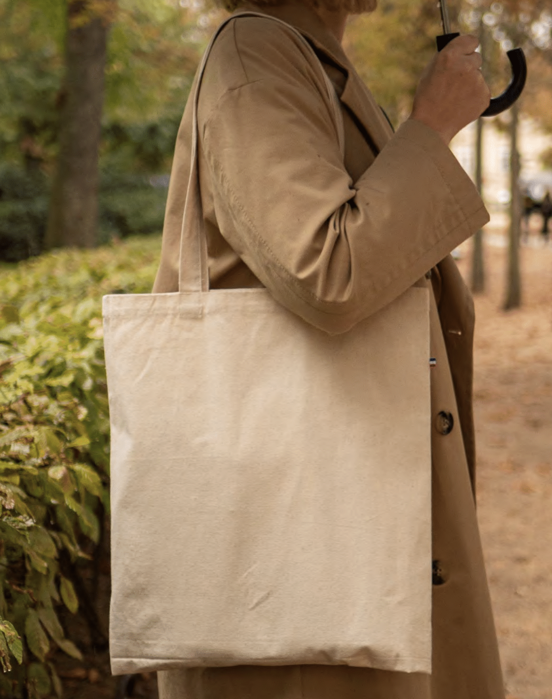 Tote bag Made in France en coton de la gamme Mémé Bernadette - Lucie - 3