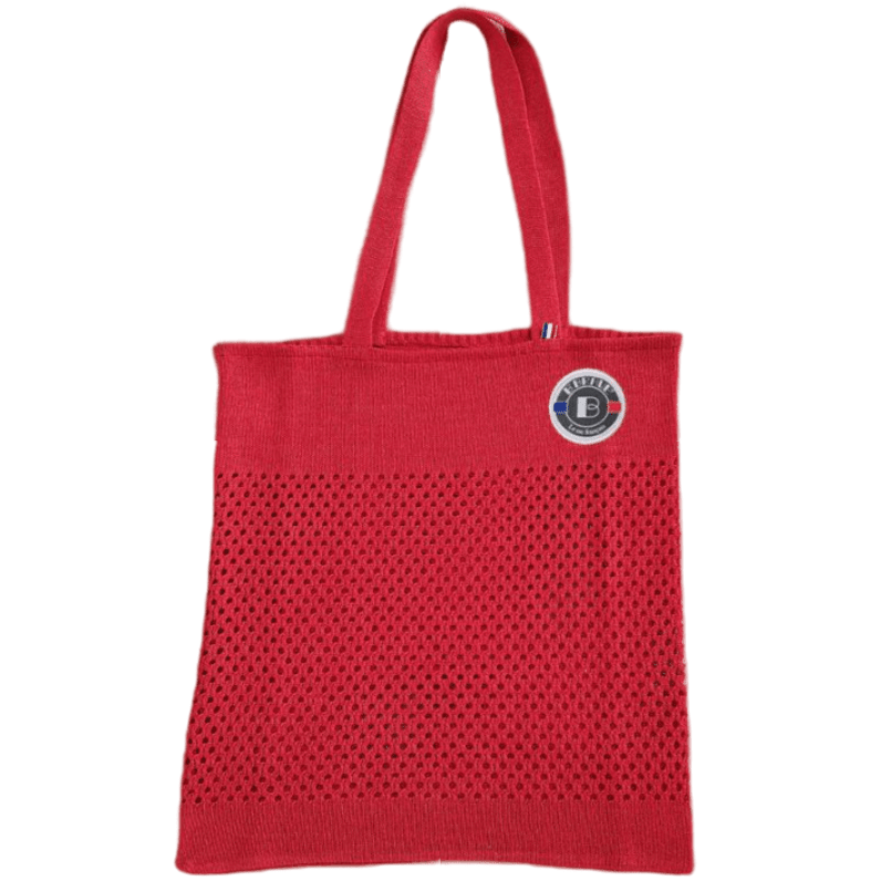 Sac tricot façon filet 'Tote bag'