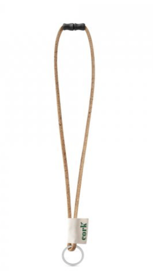Lanyard en liège Made in Europe - Cork