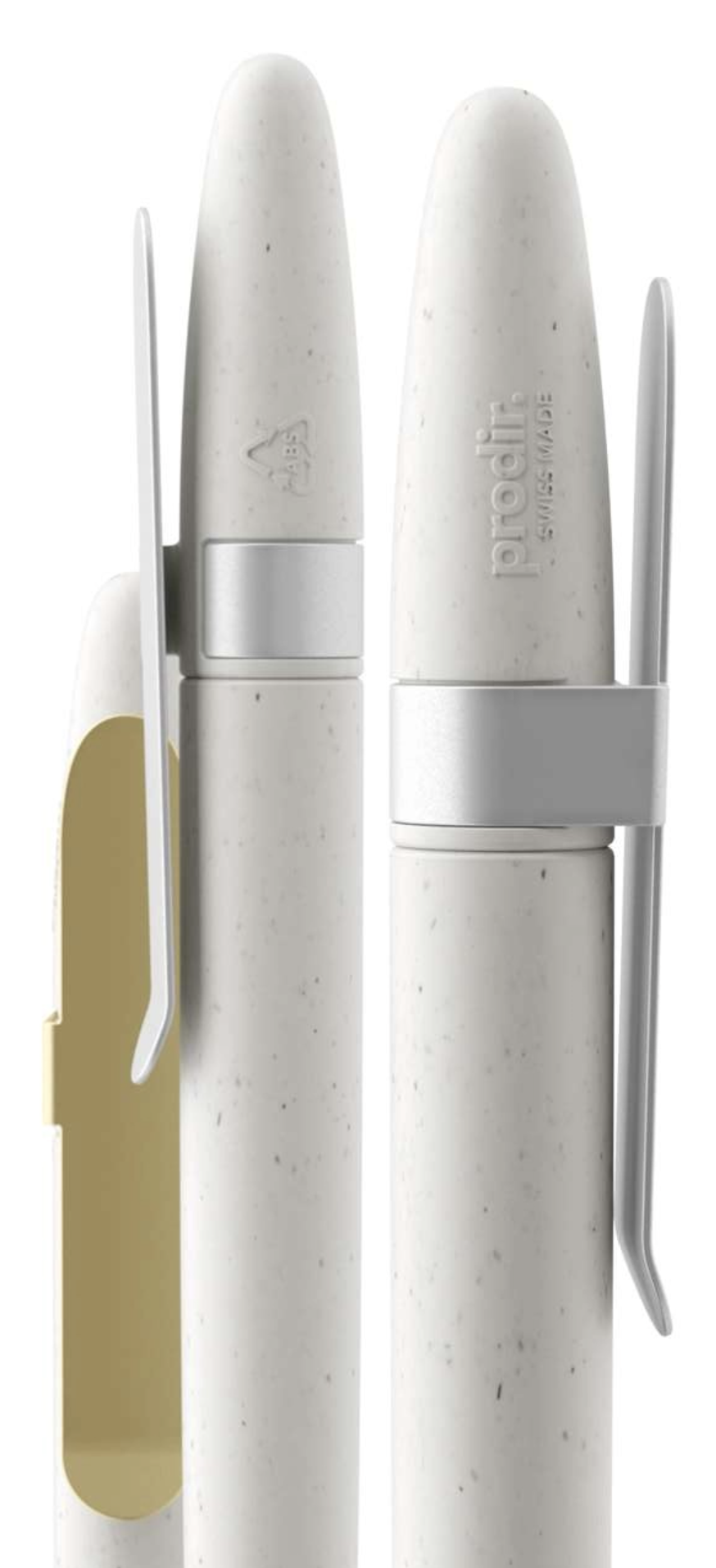 Stylo bille DS5 en coquillages recyclés Metal Clip Made in Suisse - 6