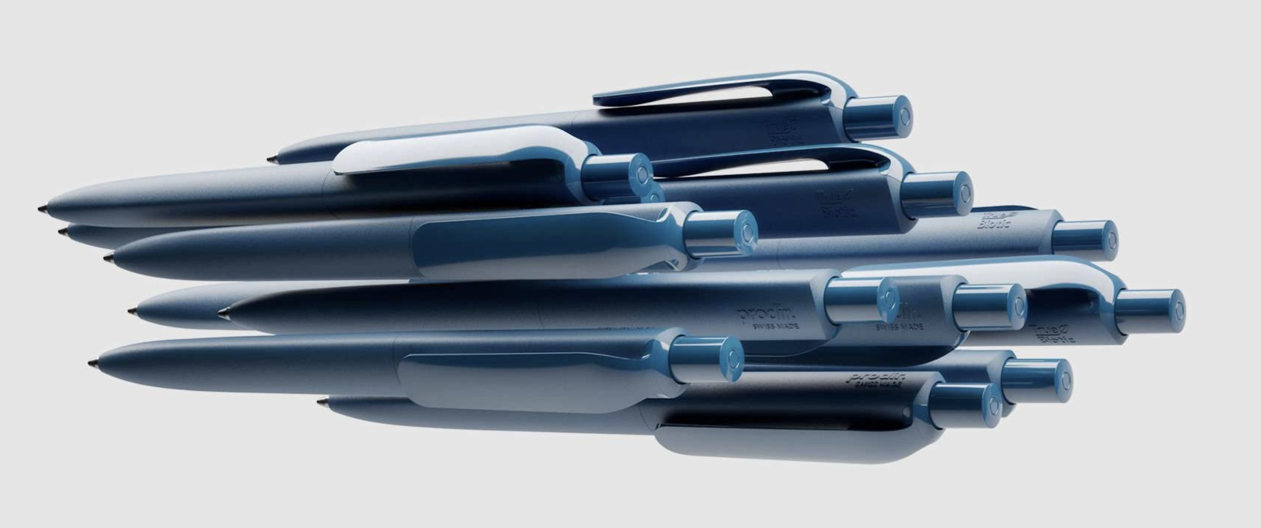 Stylo à bille DS8 en matériaux bio - True Biotic - 9