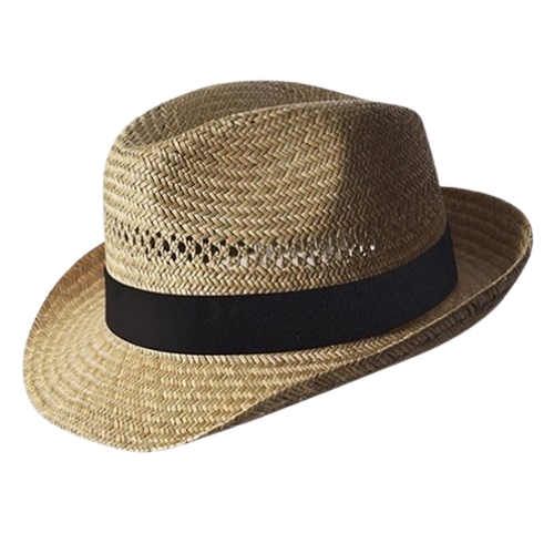 Chapeau en paille épaisse DOULOS (Sur-mesure) Made in Europe