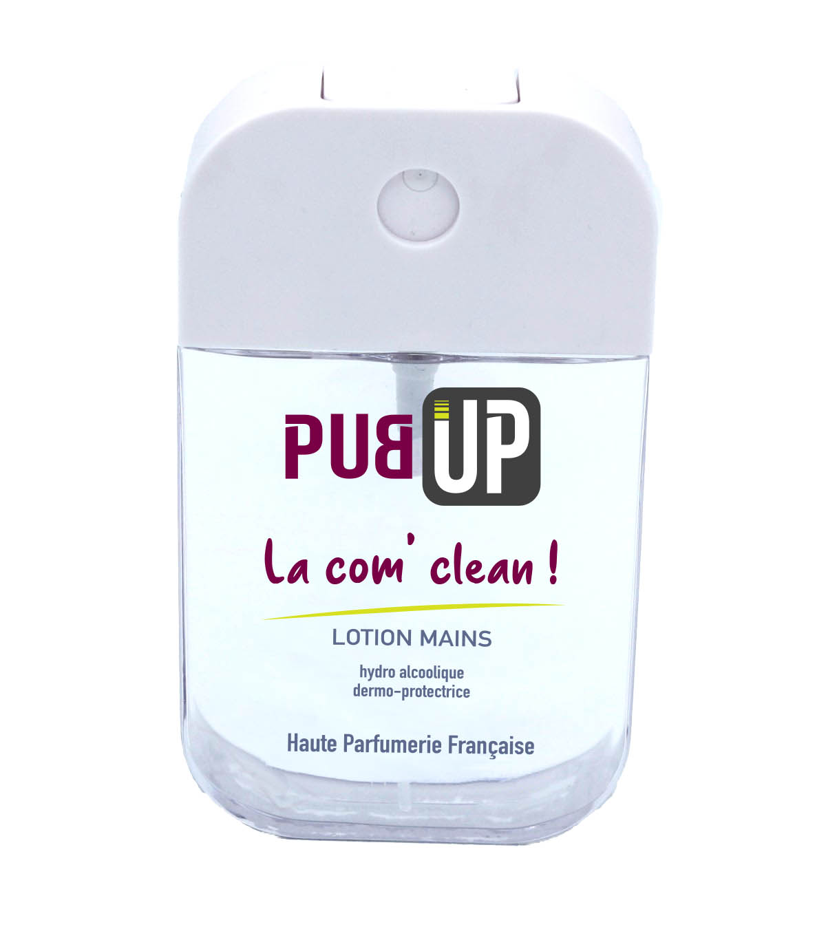 Spray lotion hydroalcoolique fabriquée en France et personnalisable - 3