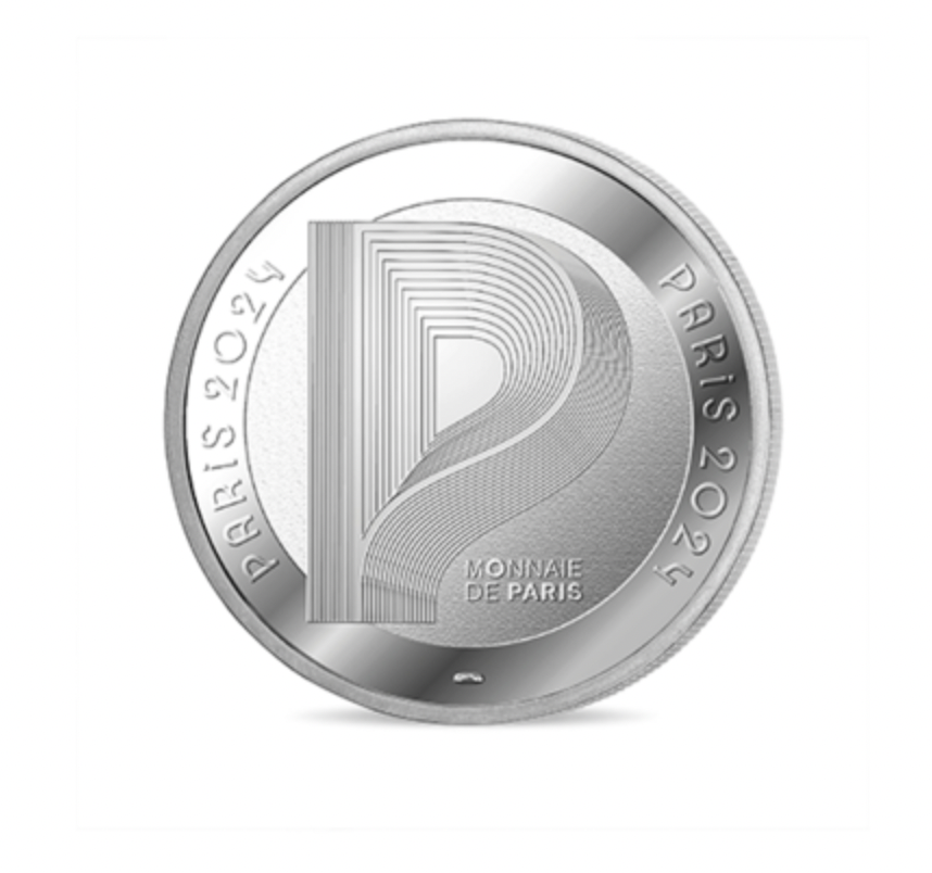 Petite médaille emblème Jeux Olympiques Paris 2024 - 2