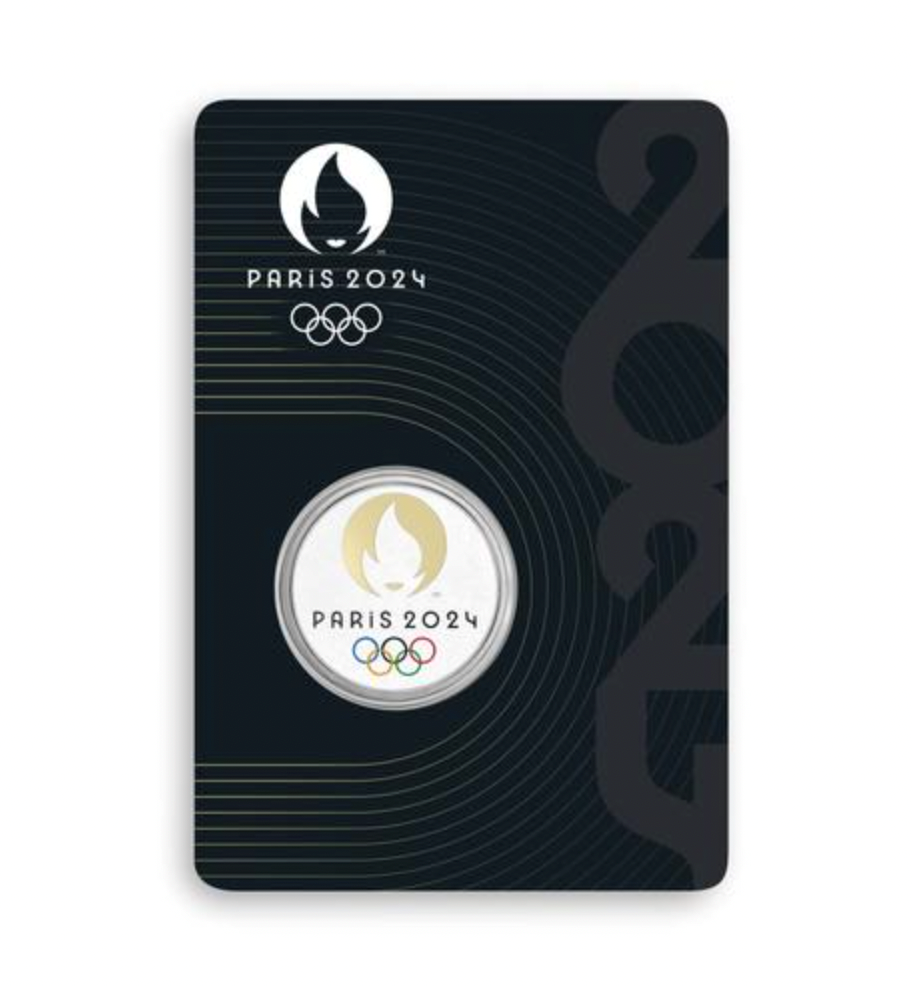 Petite médaille emblème Jeux Olympiques Paris 2024 - 3