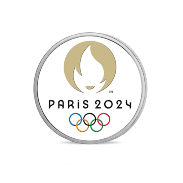 Petite médaille emblème Jeux Olympiques Paris 2024 Dream Act Pro