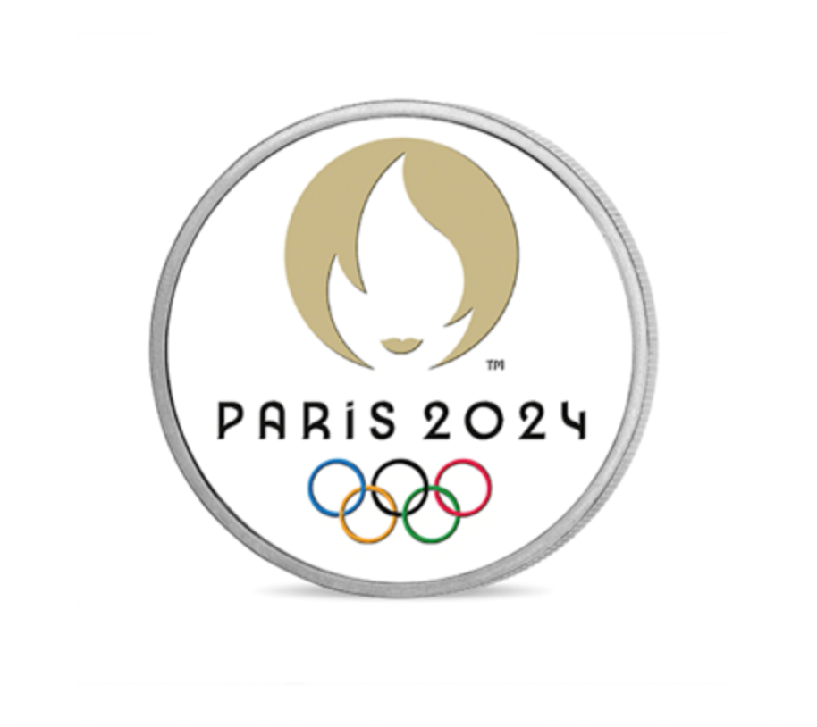 Petite médaille emblème Jeux Olympiques Paris 2024
