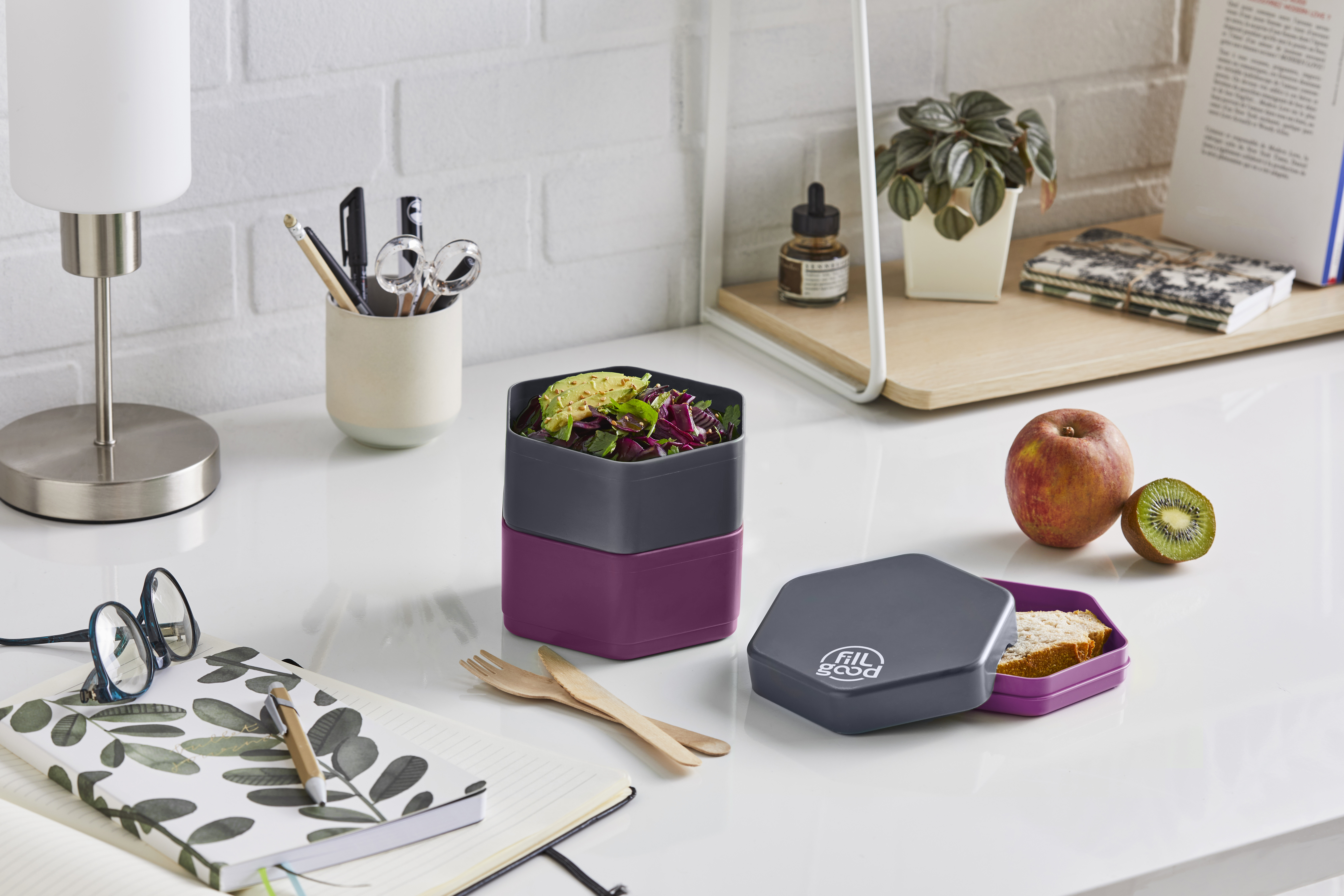 Bento Végétale Violette Made in France - 1