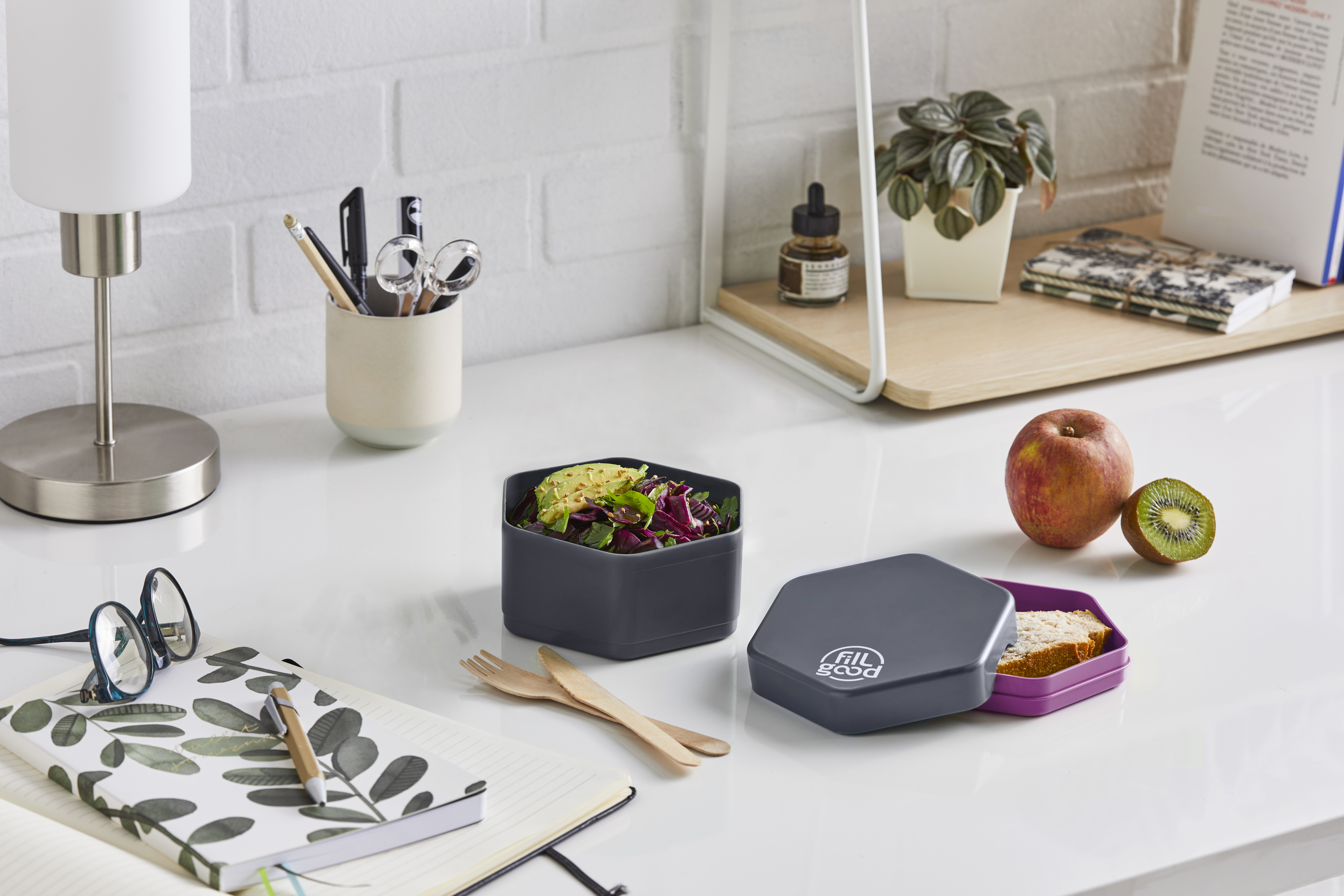 Lunchbox Végétale Violette Made in France - 1