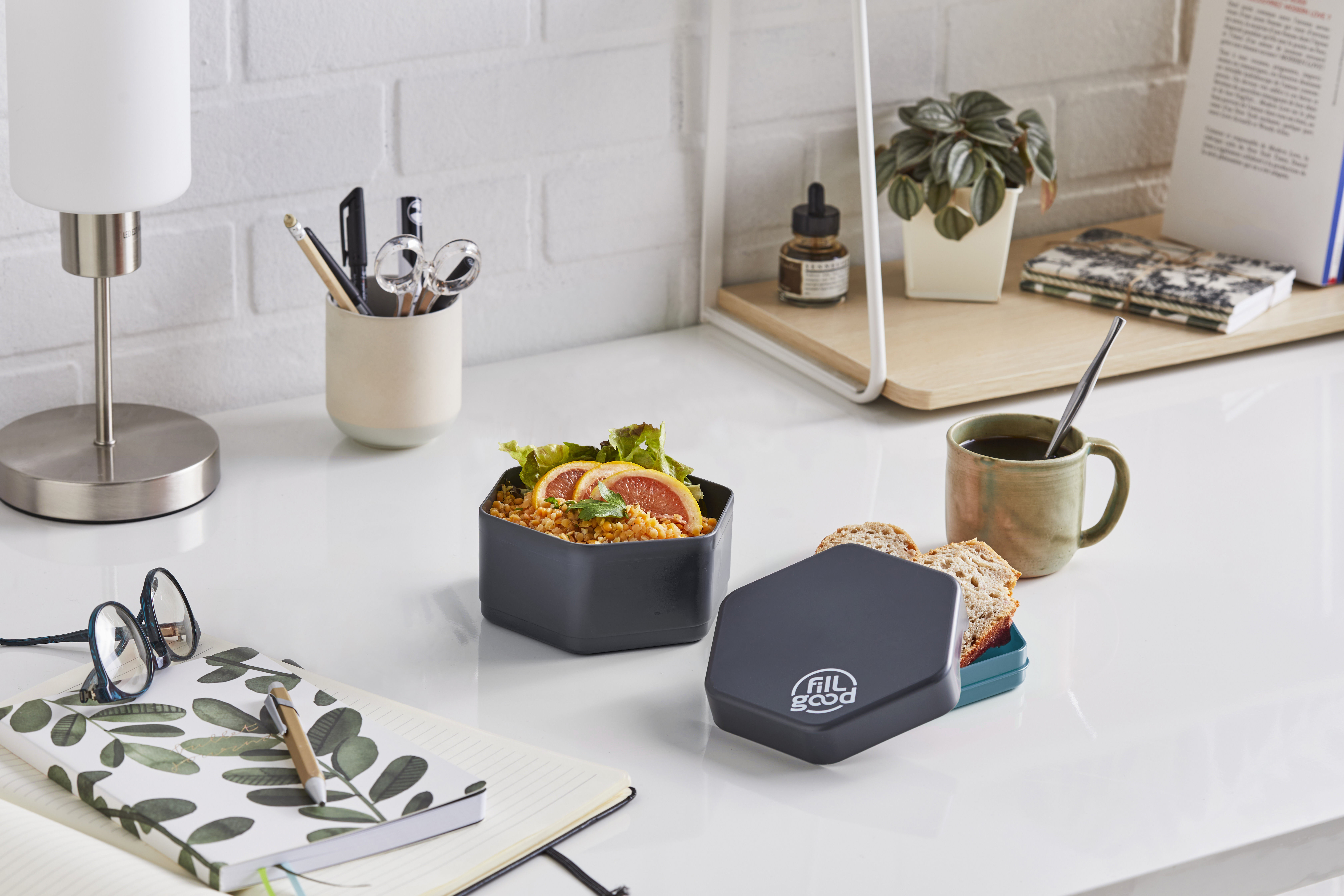 Lunchbox Végétale Bleue Made in France - 1