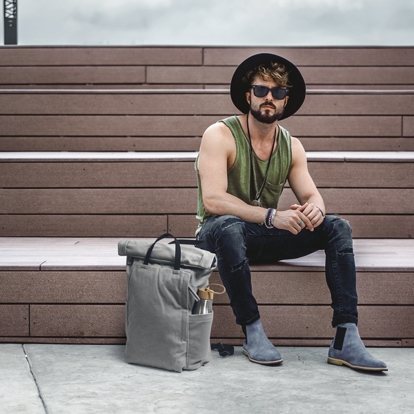 Sac à dos en plastique recyclé - REWAY - 4