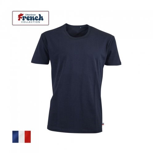 Tee-shirt manches courtes ACHILLE en coton biologique Origine France Garantie - 3