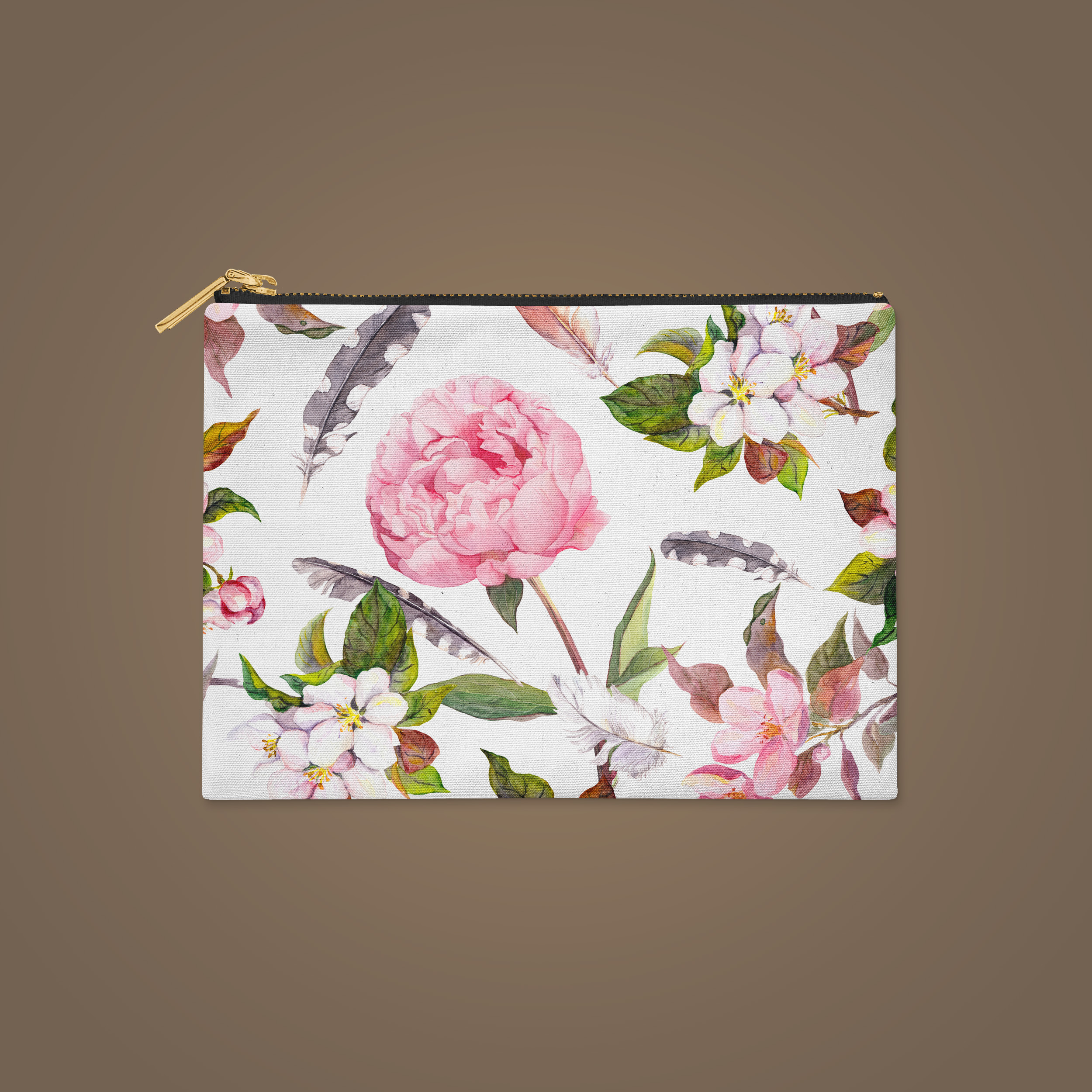 Trousse plate en coton - Impression quadri sur-mesure - 5