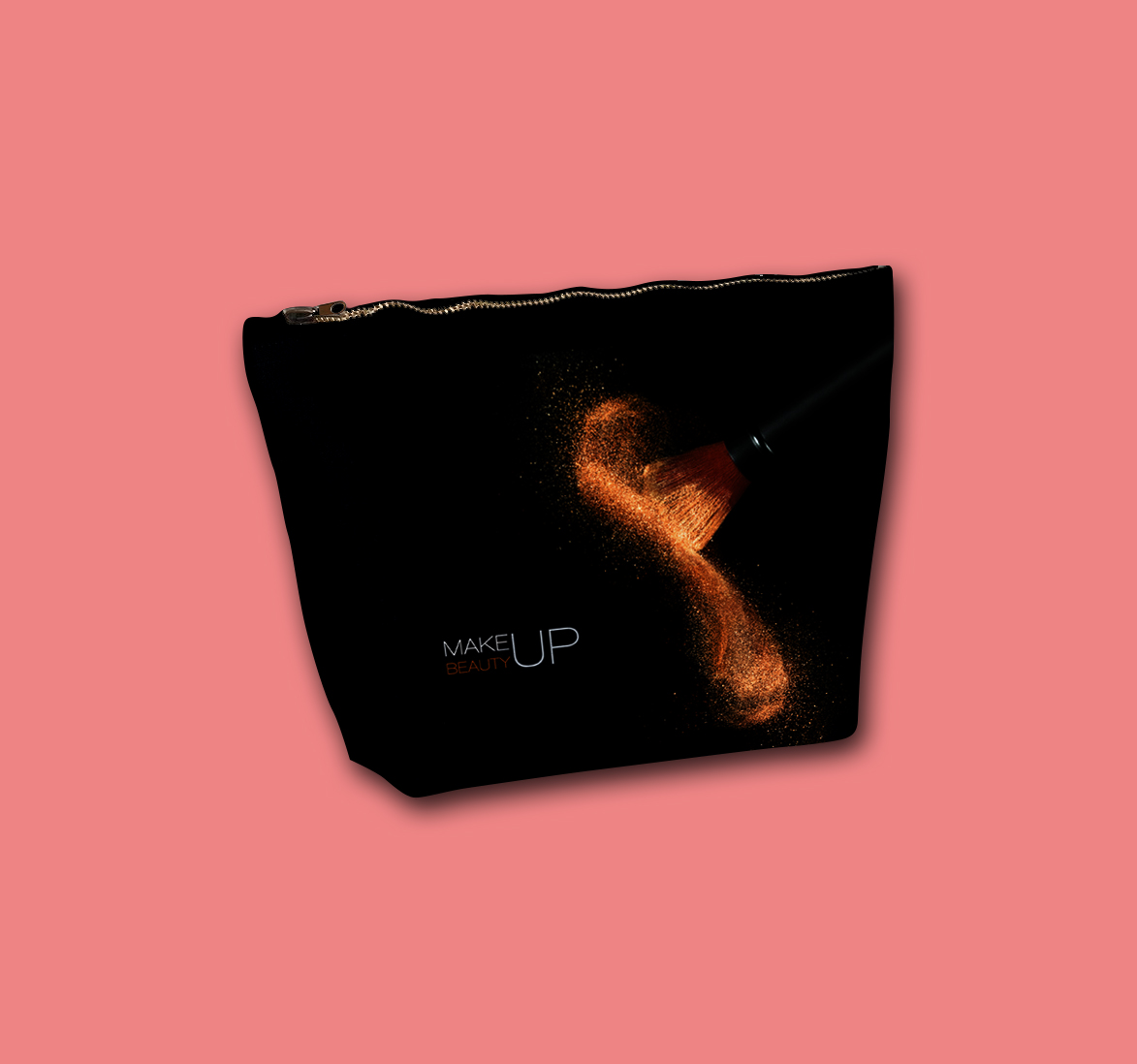 Trousse avec soufflet en coton - Impression quadri sur-mesure - 4