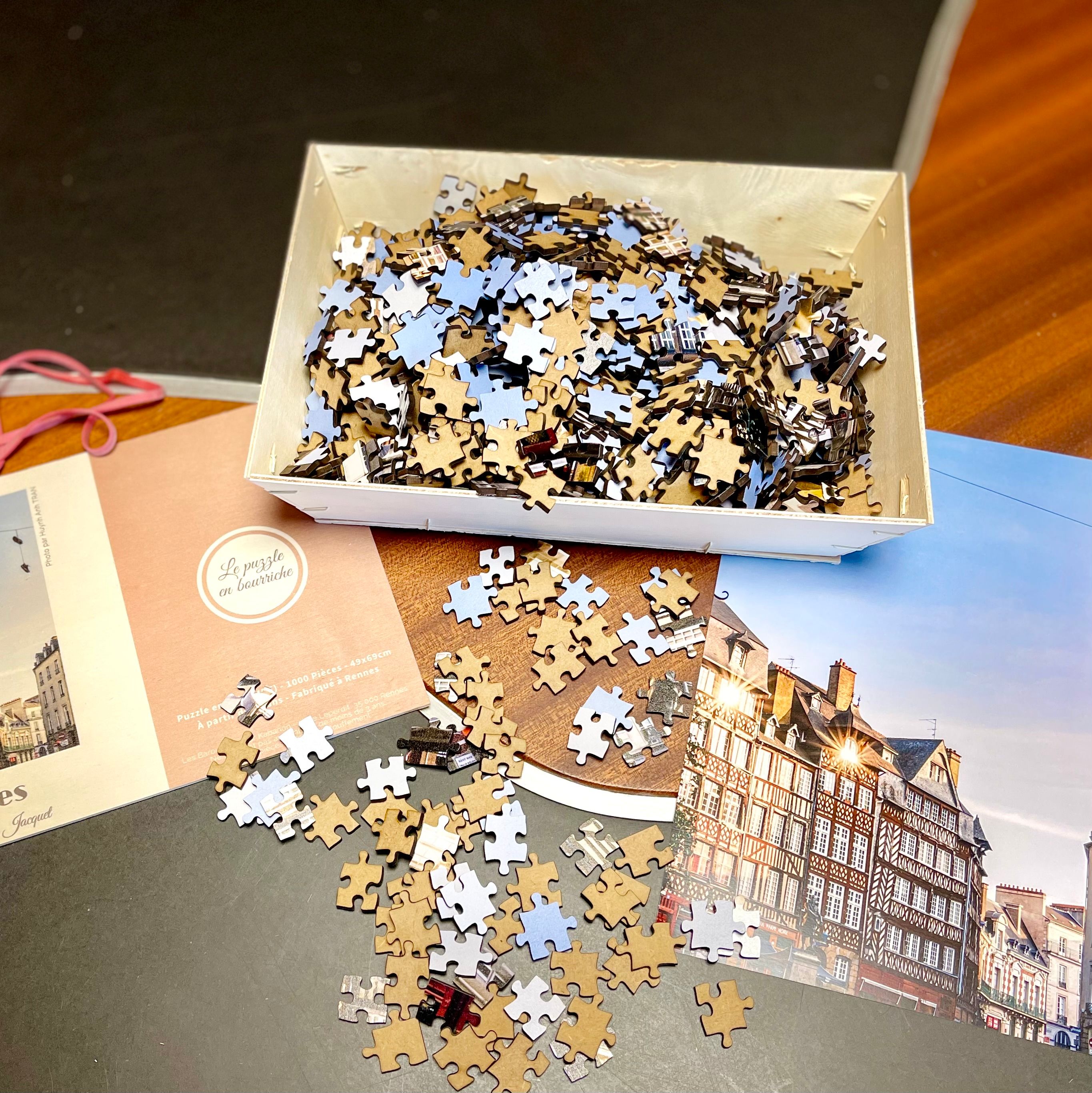 Puzzle en bois 187 pièces Made in France - 2