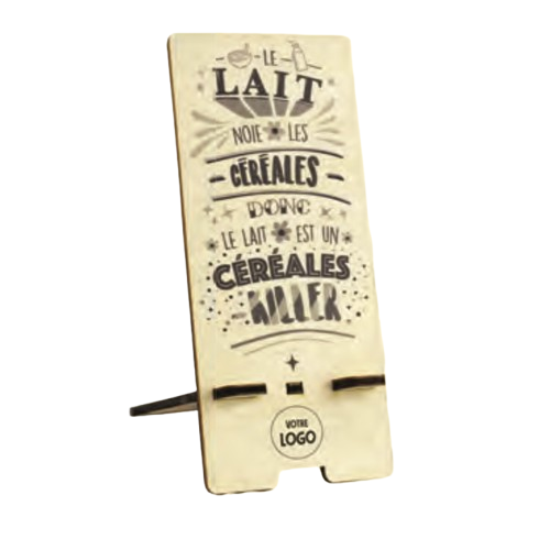 Support de téléphone en bois Made in France