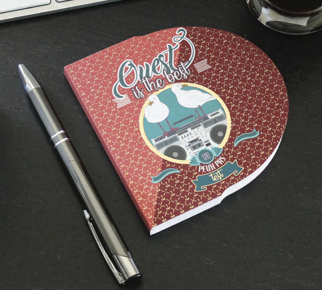 Bloc-notes en forme originale Made in France - 2