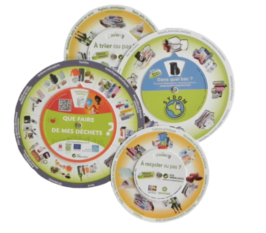 Disque de tri sélectif