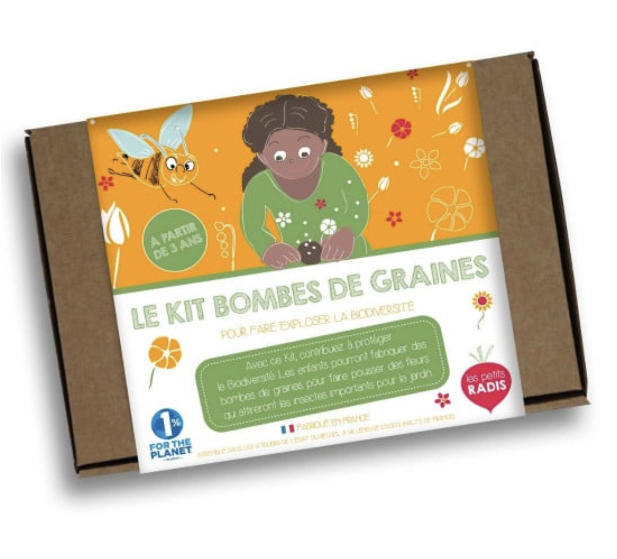 Le Kit pour fabriquer des bombes de graines