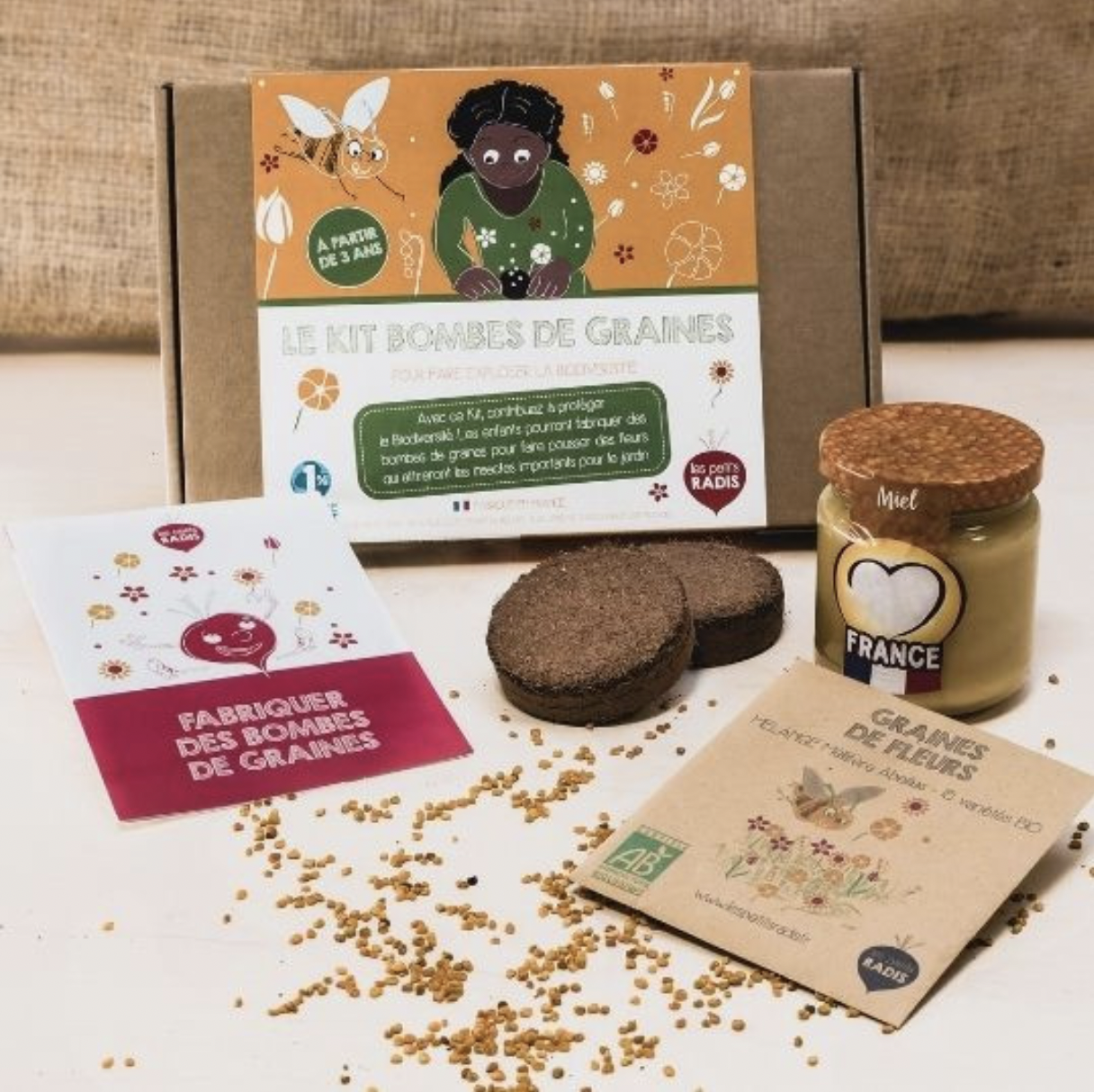 Le Kit pour fabriquer des bombes de graines - 1