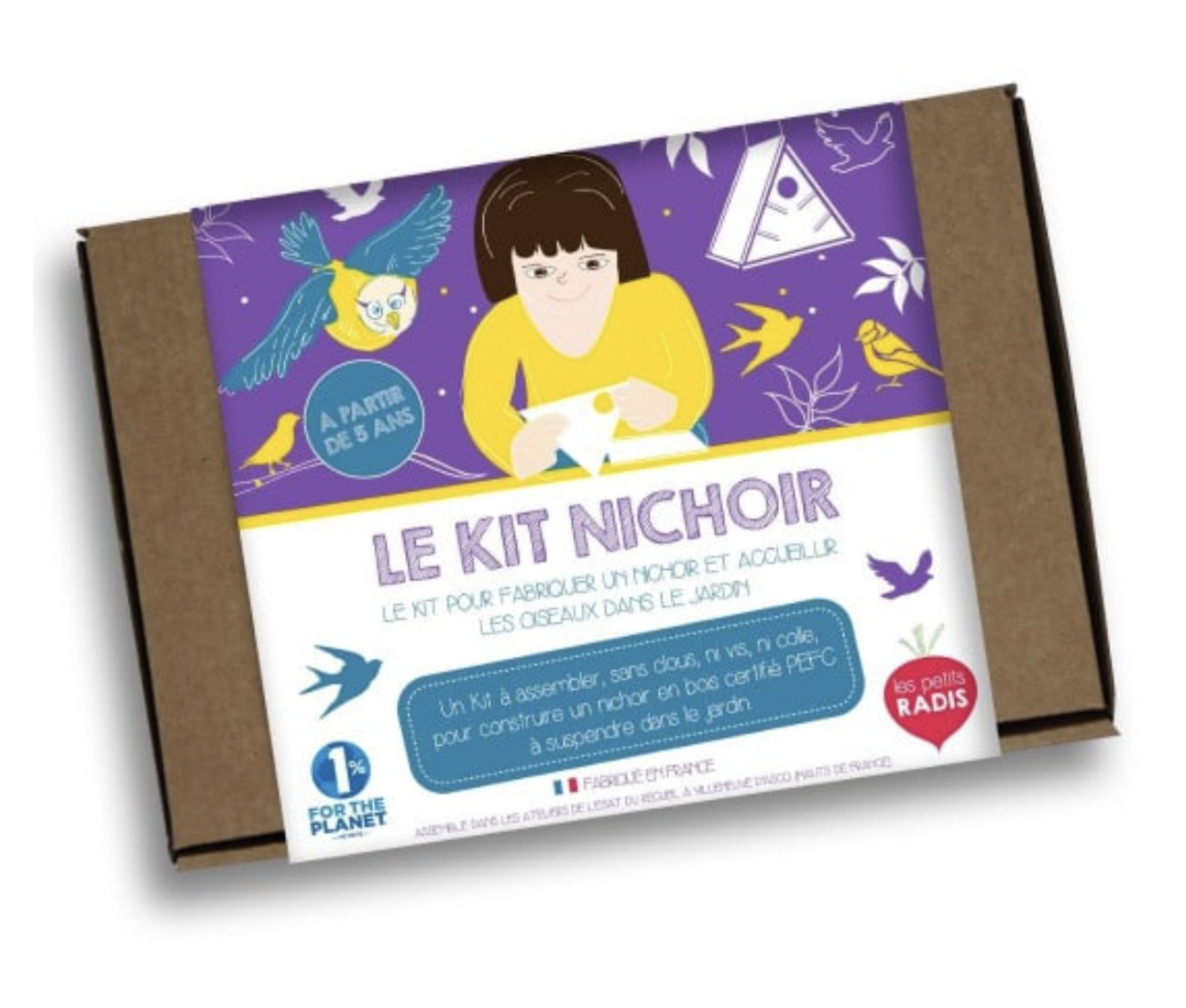 Le Kit pour fabriquer un nichoir à oiseaux